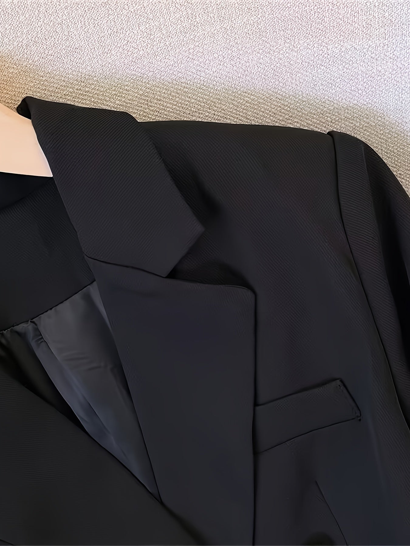 Elegante Business Blazer Med Guldknapper til Damer | Perfekt til afslappede dage