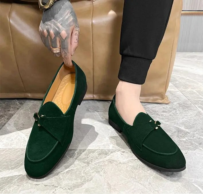 Elegante Ruskinds Loafers I Vegansk Læder Med Spænd | Perfekt til afslappede dage