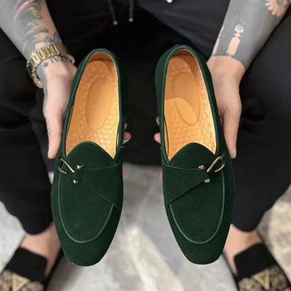 Elegante Ruskinds Loafers I Vegansk Læder Med Spænd | Perfekt til afslappede dage